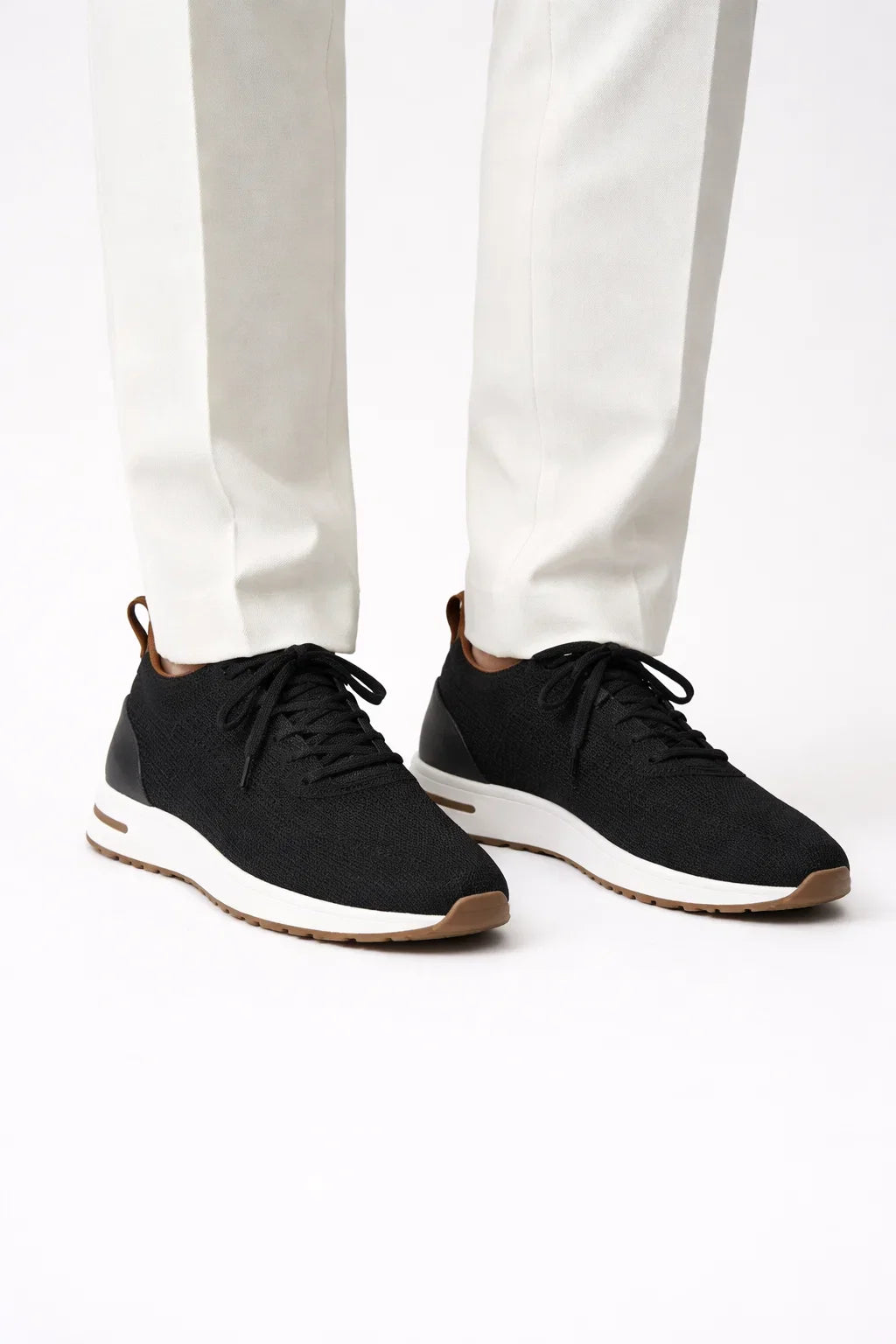 Light Black Active Knit Sneaker