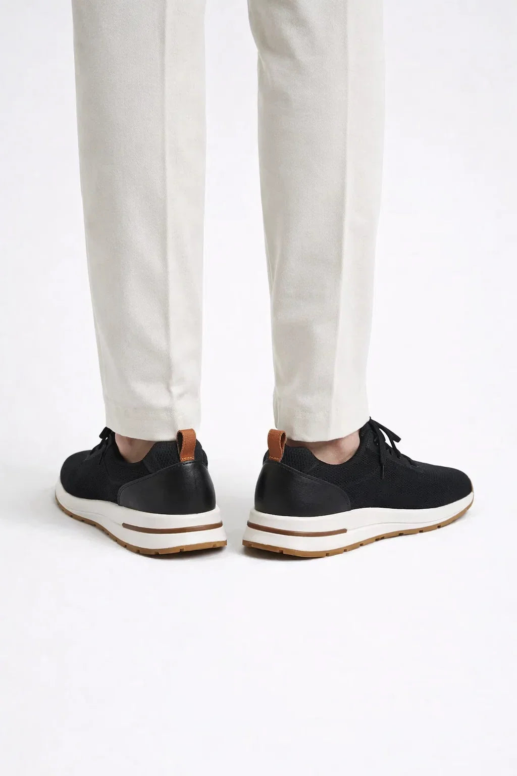 Light Black Active Knit Sneaker