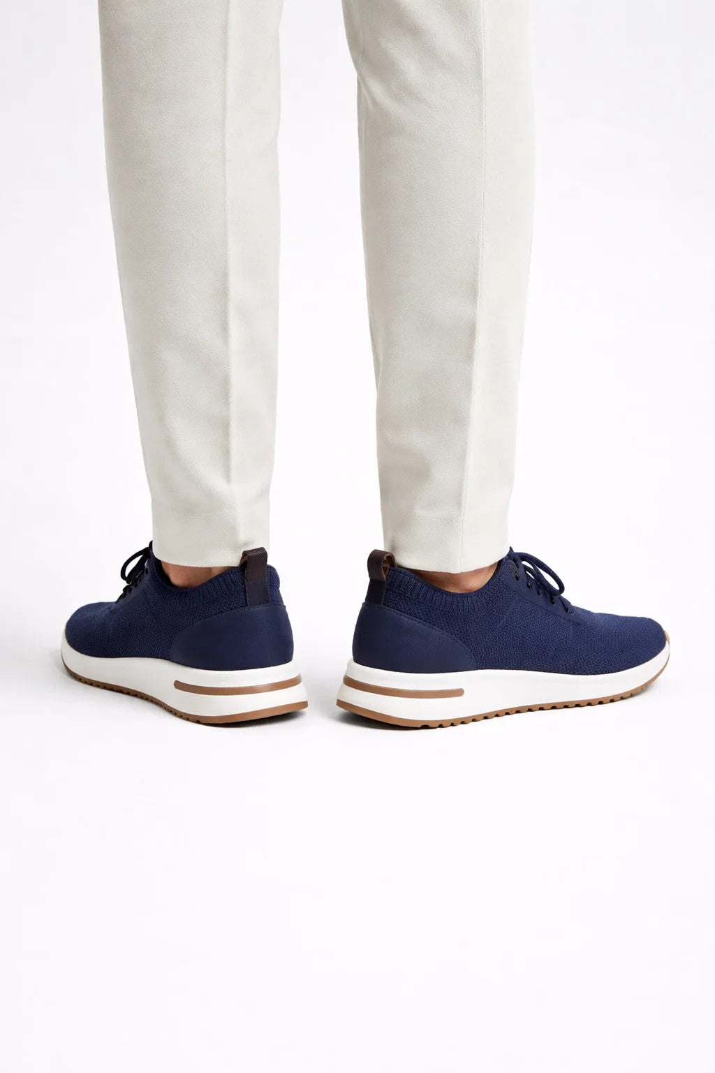 Light Navy Active Knit Sneaker
