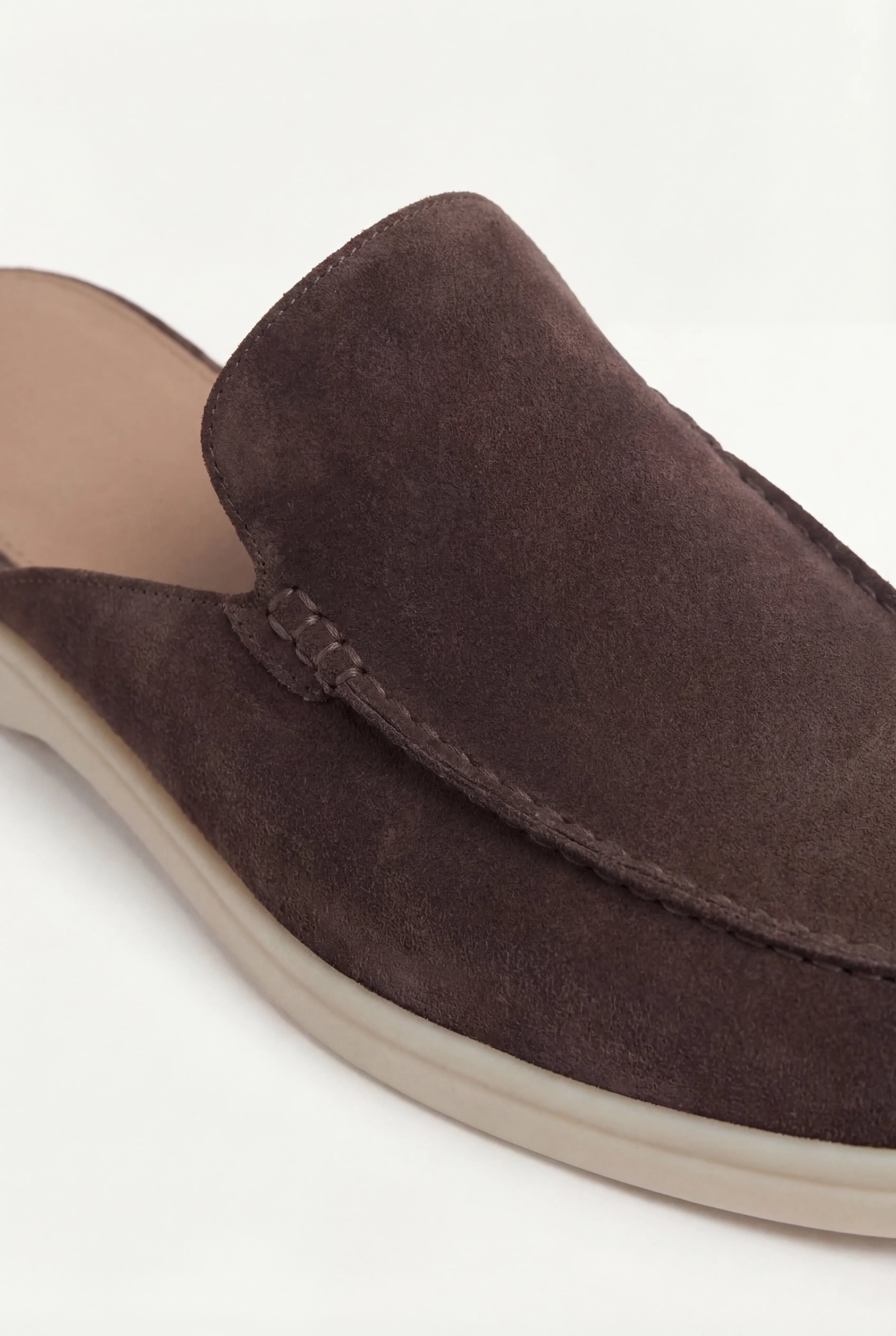 Brown Suède Yacht Loafers
