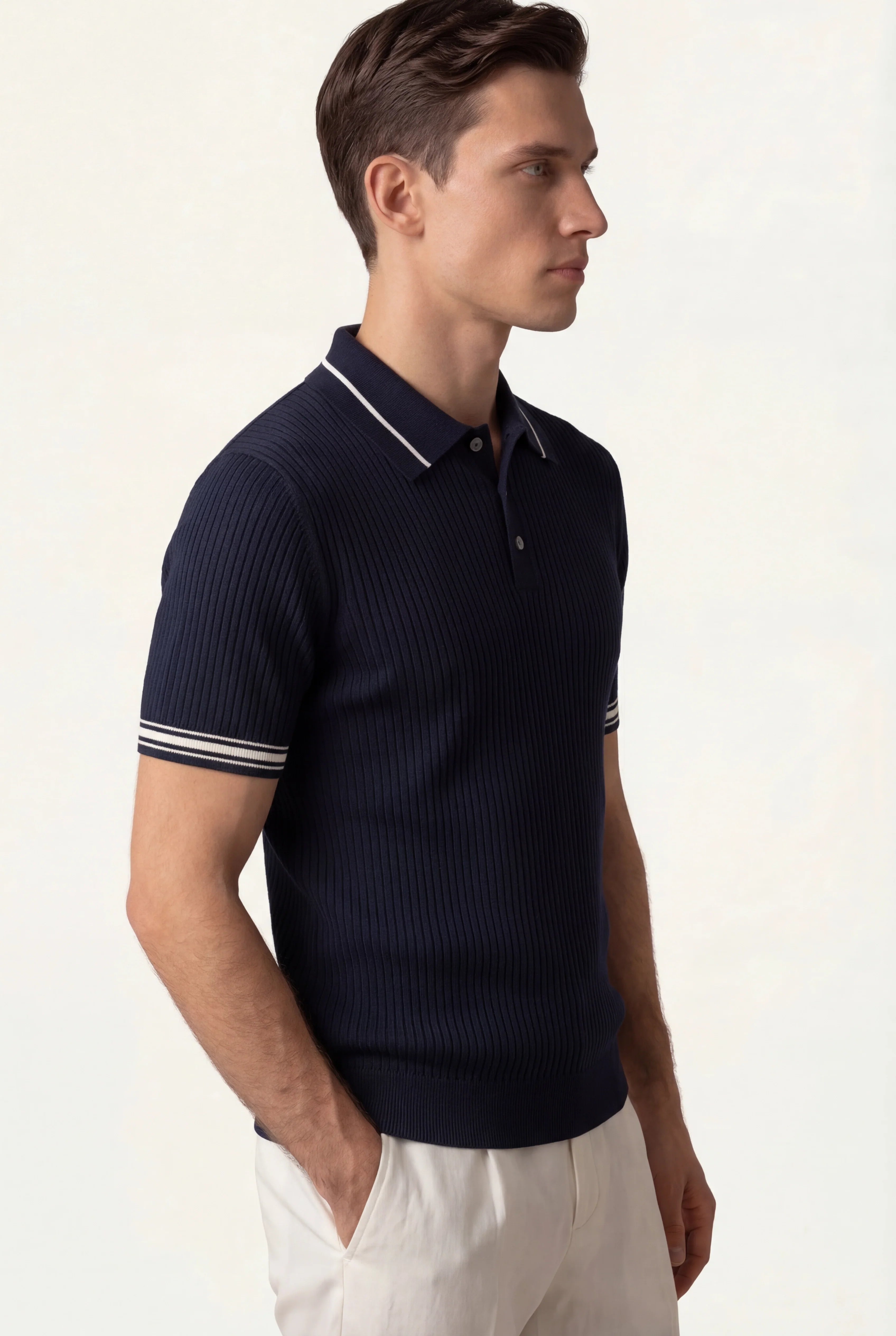 Navy Mercurial Polo