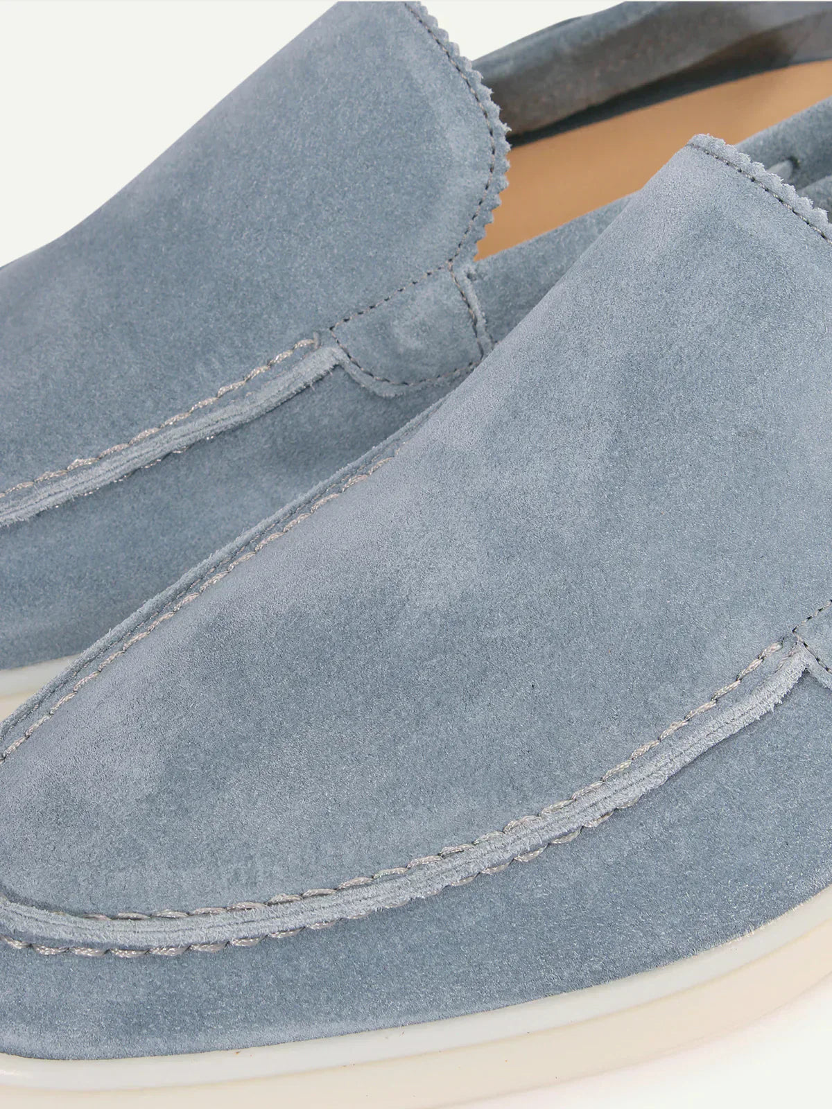 Classic Suède Loafer Baby Blue