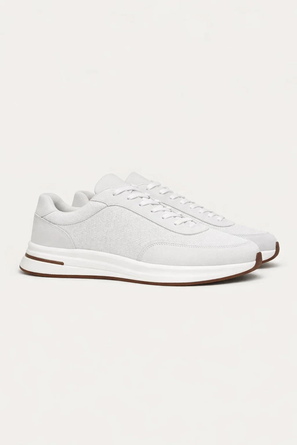 Giuliano Suede City Sneaker White