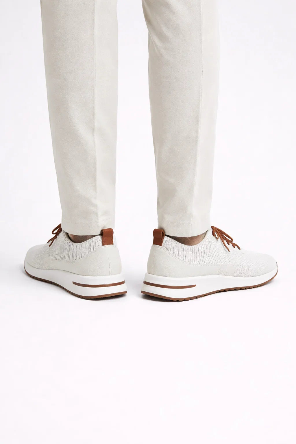 Light Ivory Active Knit Sneaker